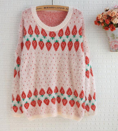 Harajuku Strawberry Sweater SD00020