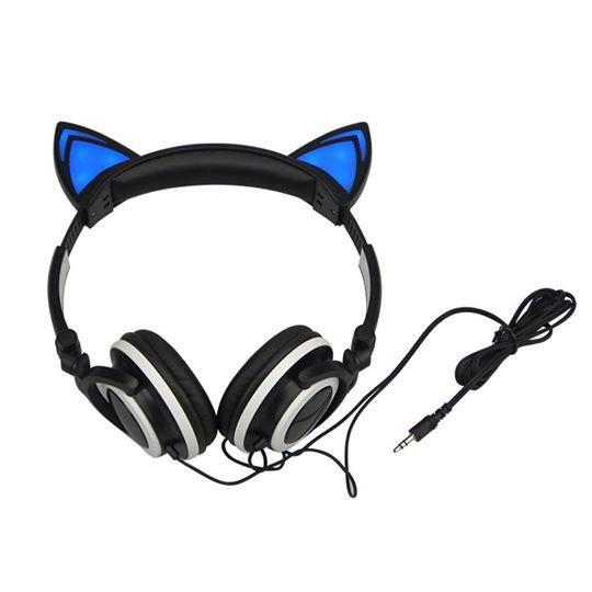 Kawaii Light Up Cat Ears Headphone SD01766