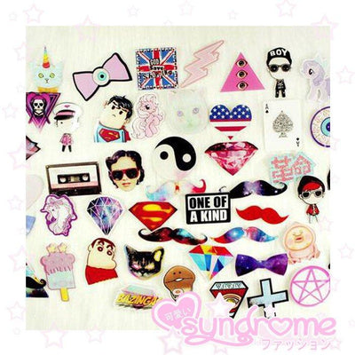 Pastel Kawaii Japanese Korean Figures Button Badge SD00082
