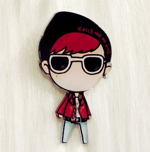 Pastel Kawaii Japanese Korean Figures Button Badge SD00082