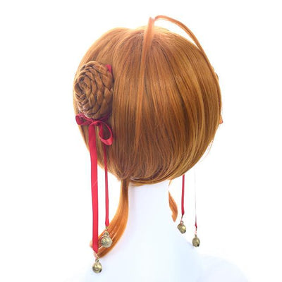 Cardcaptor Sakura Brown Short Bun Wig SD00082