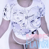 Ahegao Darling in the Franxx  Re:Zero Fate Stay Night Crop Top SD00223