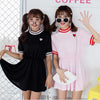 Harajuku Love Embroidery Couple Dress SD02331