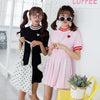 Harajuku Love Embroidery Couple Dress SD02331