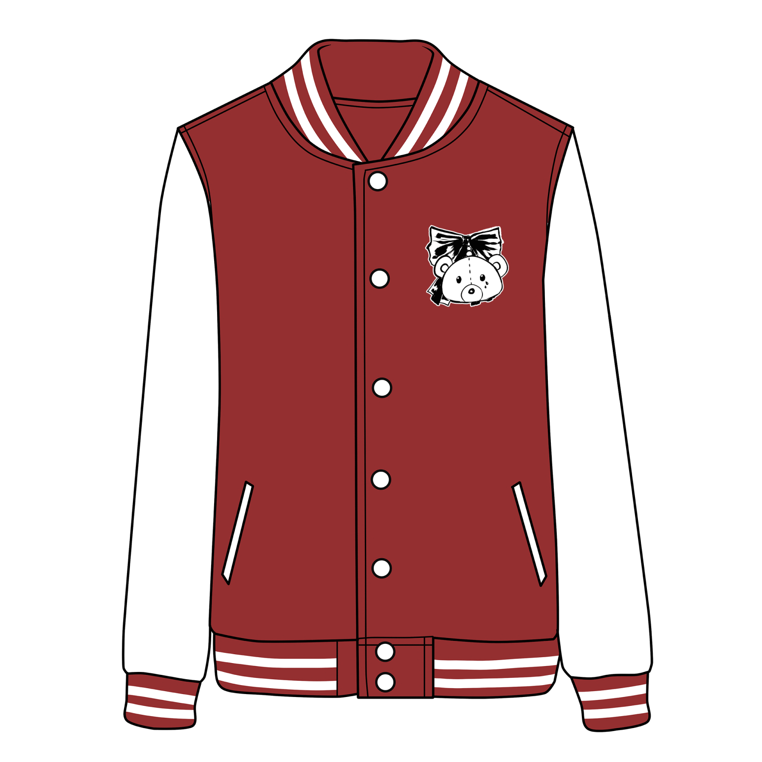 Treasure Box Baseball Jacket SD02674