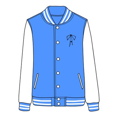 Cakey Face Baseball Jacket SD02670