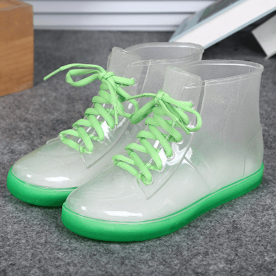 Candy Color Transparent Rain Boots SD01639