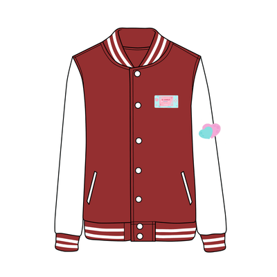 3d Kanojo Real Girl Igarashi Iroha Baseball Jacket SD02727