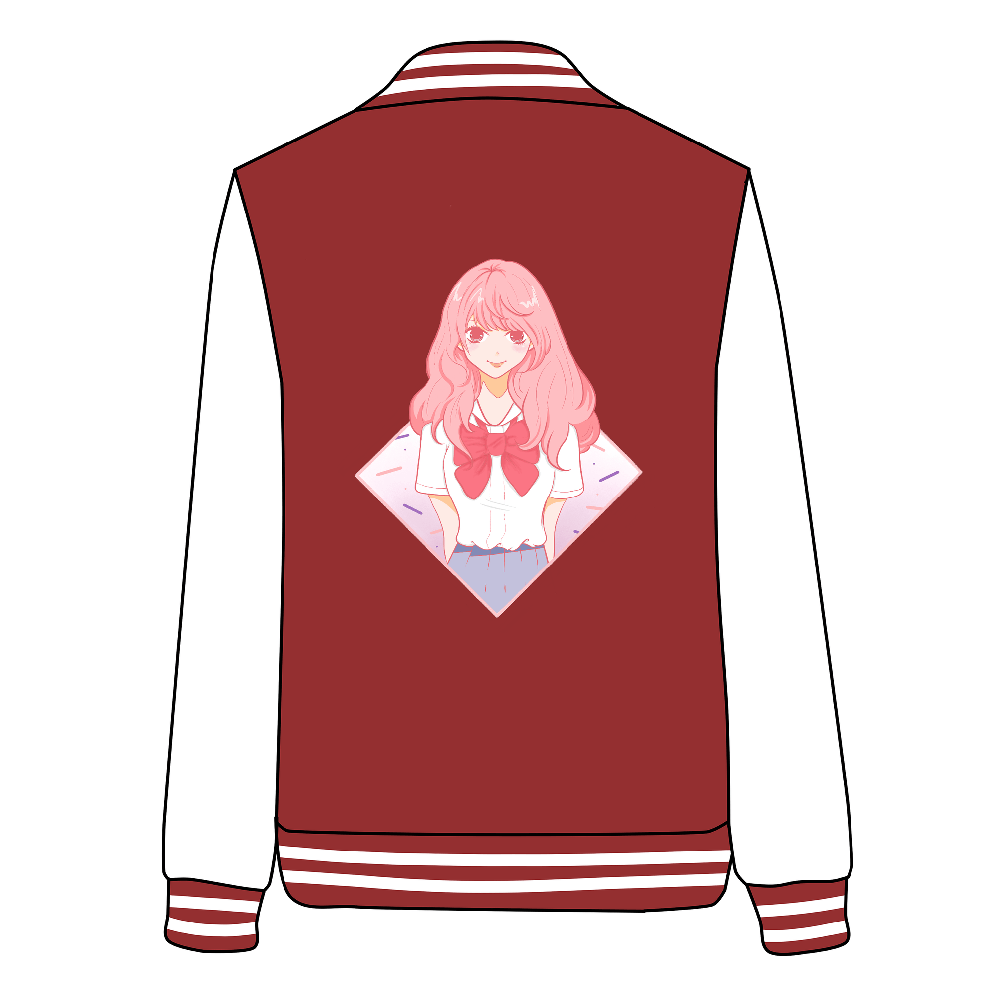3d Kanojo Real Girl Igarashi Iroha Baseball Jacket SD02727
