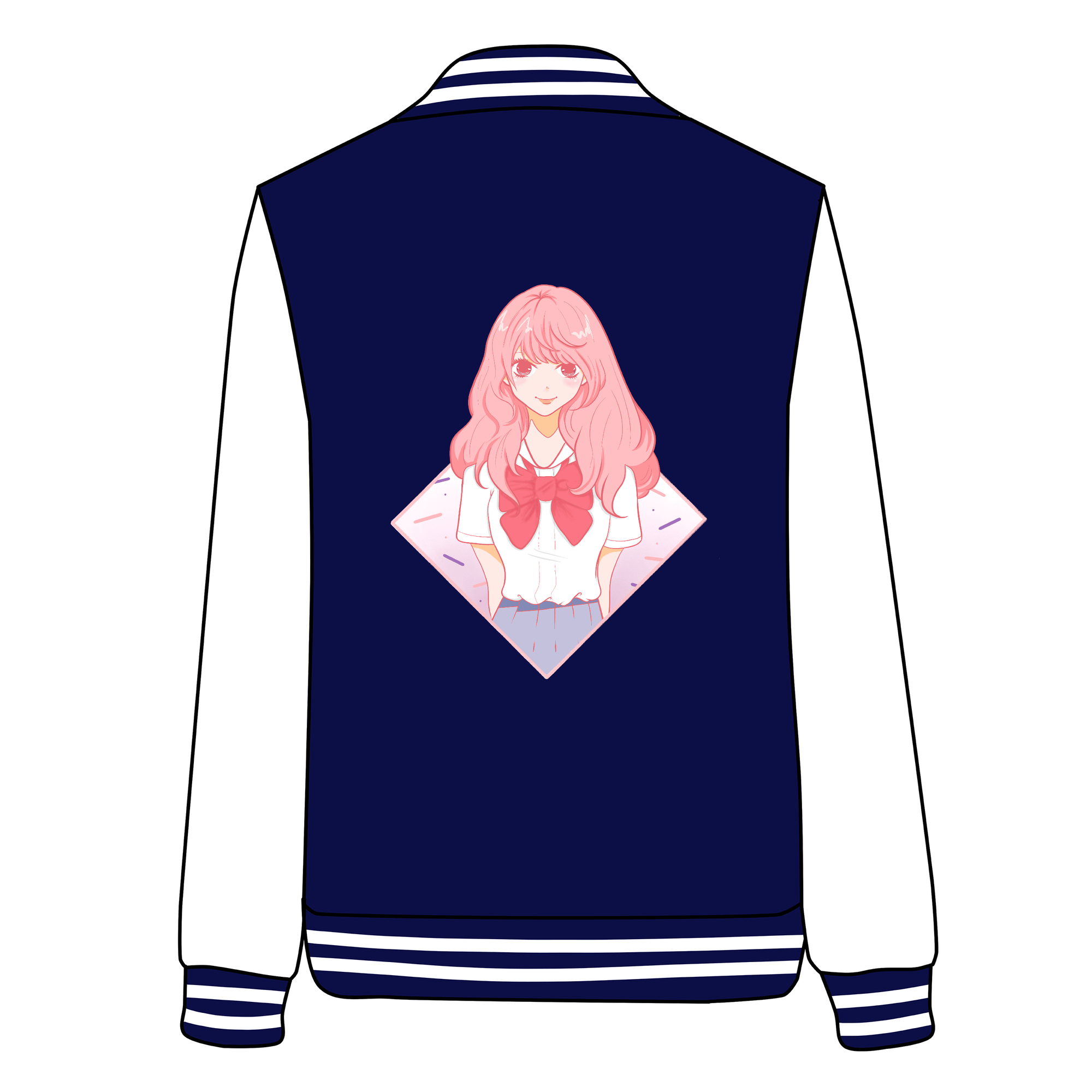 3d Kanojo Real Girl Igarashi Iroha Baseball Jacket SD02727