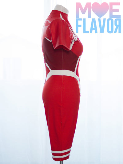 Darling In The Franxx Zero Two Battle Suit 1 Piece Cosplay Bodysuit/Swimsuit SD00071