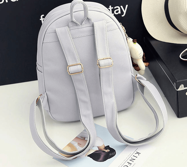 Cute Black/Gray Cat Bag SD01400