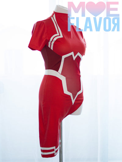 Darling In The Franxx Zero Two Battle Suit 1 Piece Cosplay Bodysuit/Swimsuit SD00071