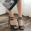 Studs Strap High Heel Shoes SD00139