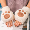 Cute Warm Winter Cat Gloves SD01374