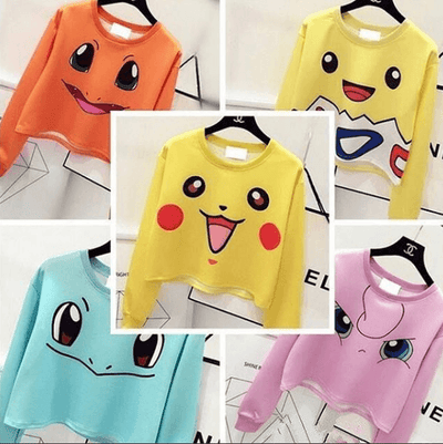 Japanese Anime Pokemon Top Sweater SD01035