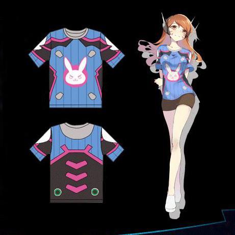 Overwatch D.VA DVA Bunny T-shirt SD01449