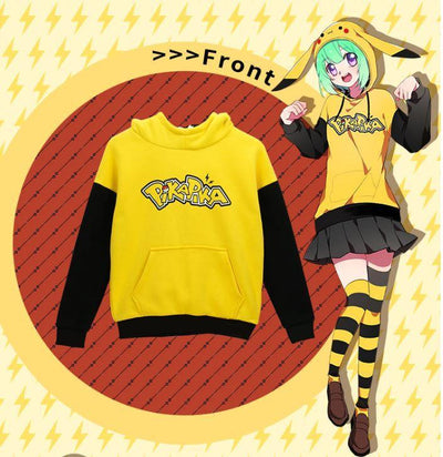Pokemon Pikachu Pikapika Hoodie Sweater SD01893