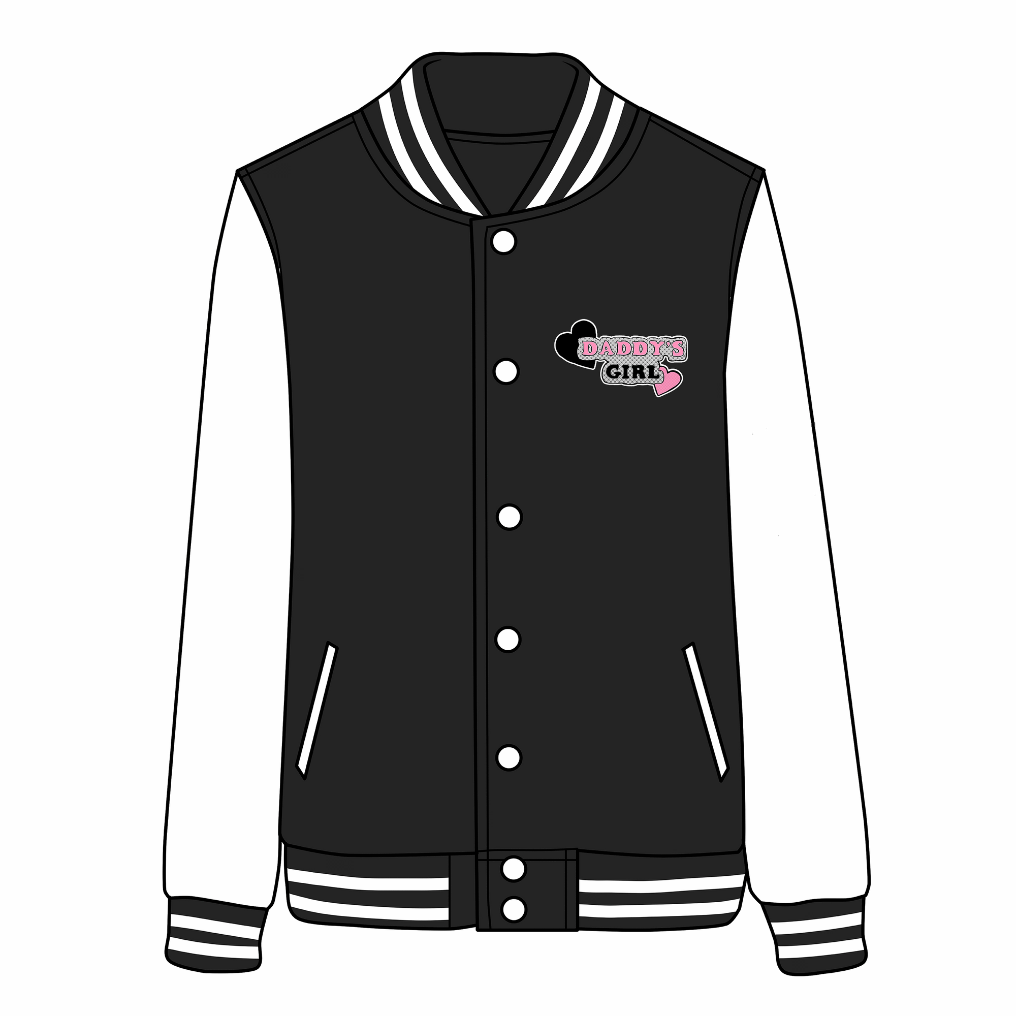 Daddy's Girl Baseball Jacket SD02745