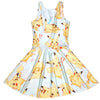 Japanese Anime Pokemon Pikachu Prints Dress SD00683