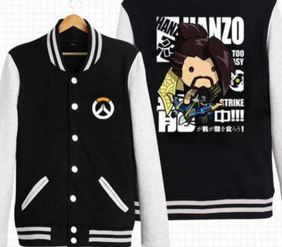 Overwatch Black&White Baseball Jacket SD02191