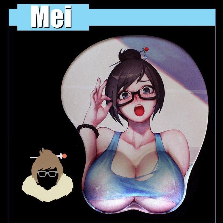 Overwatch Mei Wrist Rest Ergonomic Mousepad SD01116