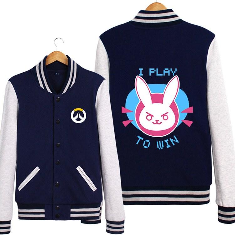 Overwatch D.VA DVA Navy Black Jacket SD01064