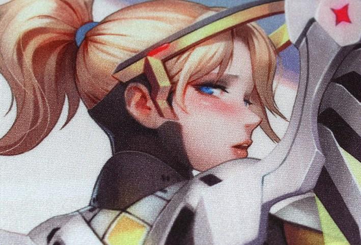 Overwatch Mercy Wrist Rest Ergonomic Mousepad SD01114