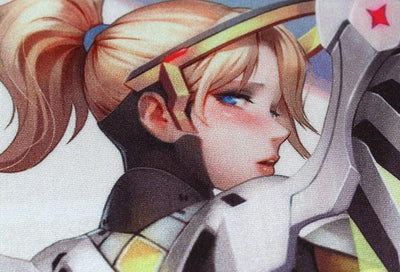 Overwatch Mercy Wrist Rest Ergonomic Mousepad SD01114