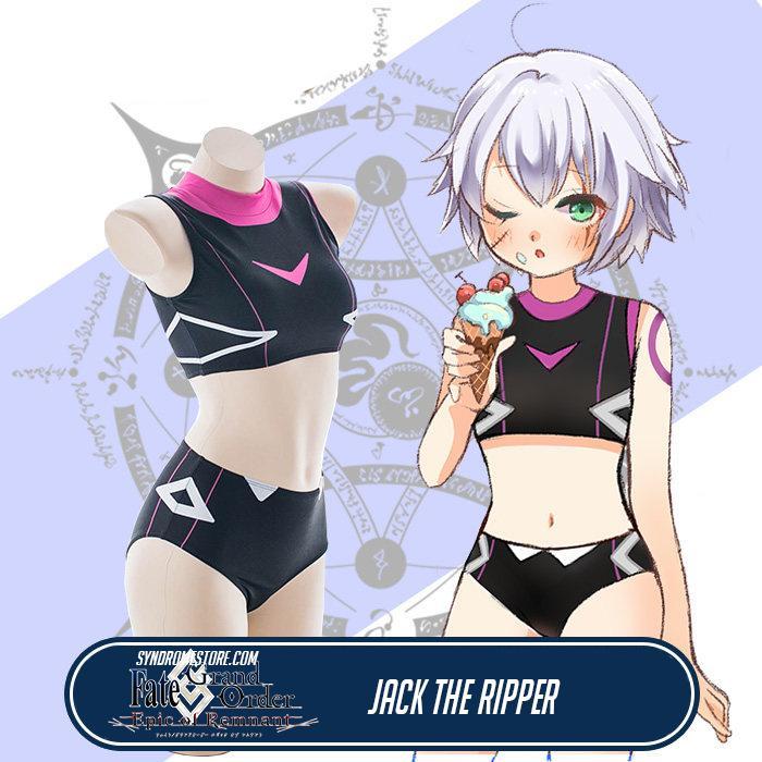 Fate/Grand Order Summer Jack the Ripper Two Piece Swimsuit Swim Suit SD01798