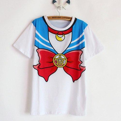 Sailor Moon Bow Print T-shirt SD00031