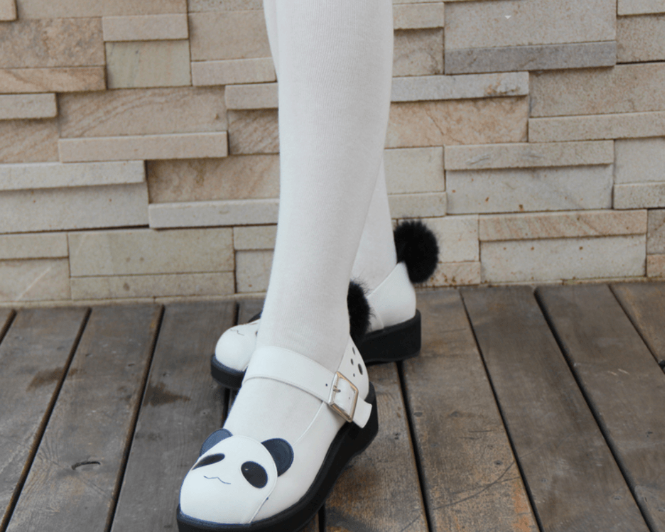 Panda Buckle Lolita Shoes SD00192