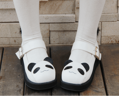 Panda Buckle Lolita Shoes SD00192