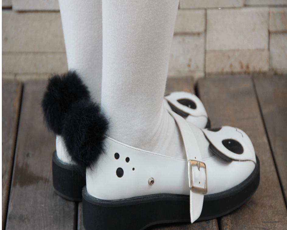 Panda Buckle Lolita Shoes SD00192