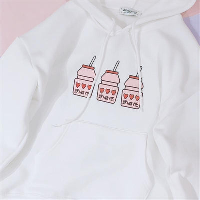 Drink Me Bottle Hoodie Sweater SD00471