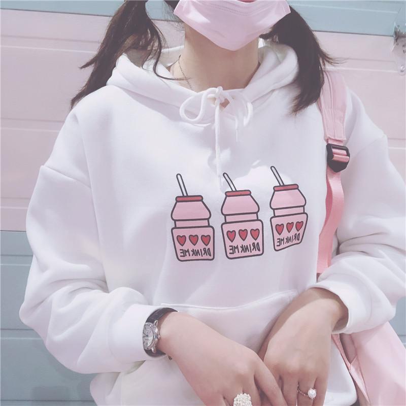 Drink Me Bottle Hoodie Sweater SD00471