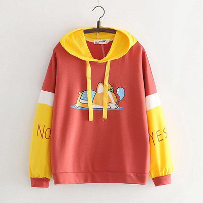 Sleepy Corgi Hoodie Sweater SD00282