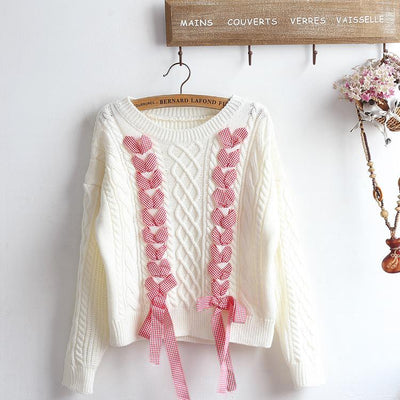 Ribbon Bow Sweater SD00448