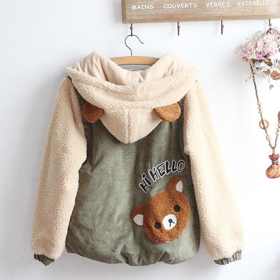 Bear Ears Hoodie Jacket SD00337