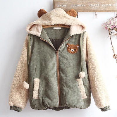 Bear Ears Hoodie Jacket SD00337