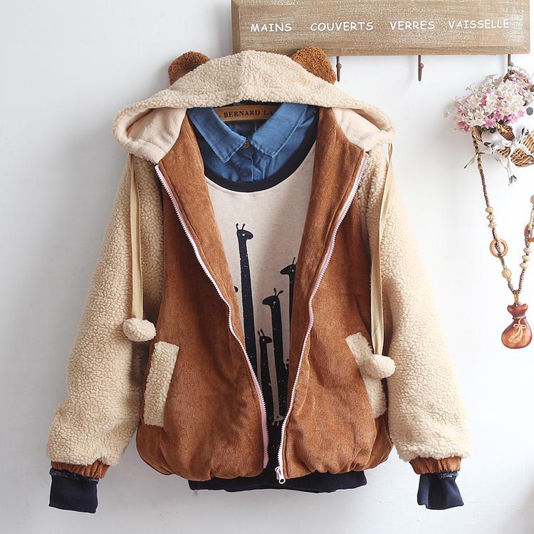 Bear Ears Hoodie Jacket SD00337