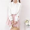 Strawberry Collar Sleeve Blouse Shirt SD00405