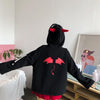 Devil Horn Hoodie Sweater SD00318