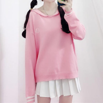 Strawberry Milk Loose Sweater SD00314