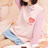 Pink Heart Beat Palpitations Vest Top SD00253