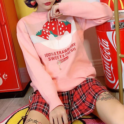 100% Strawberry Sweater SD00462