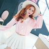 Pastel Woolen Student Top SD00393