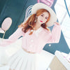 Pastel Woolen Student Top SD00393