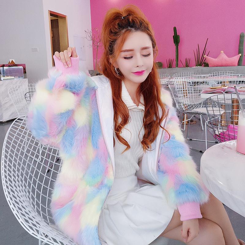 Candy Cotton Fur Thick Coat SD00465