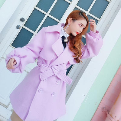 Lantern Sleeve Coat SD00464